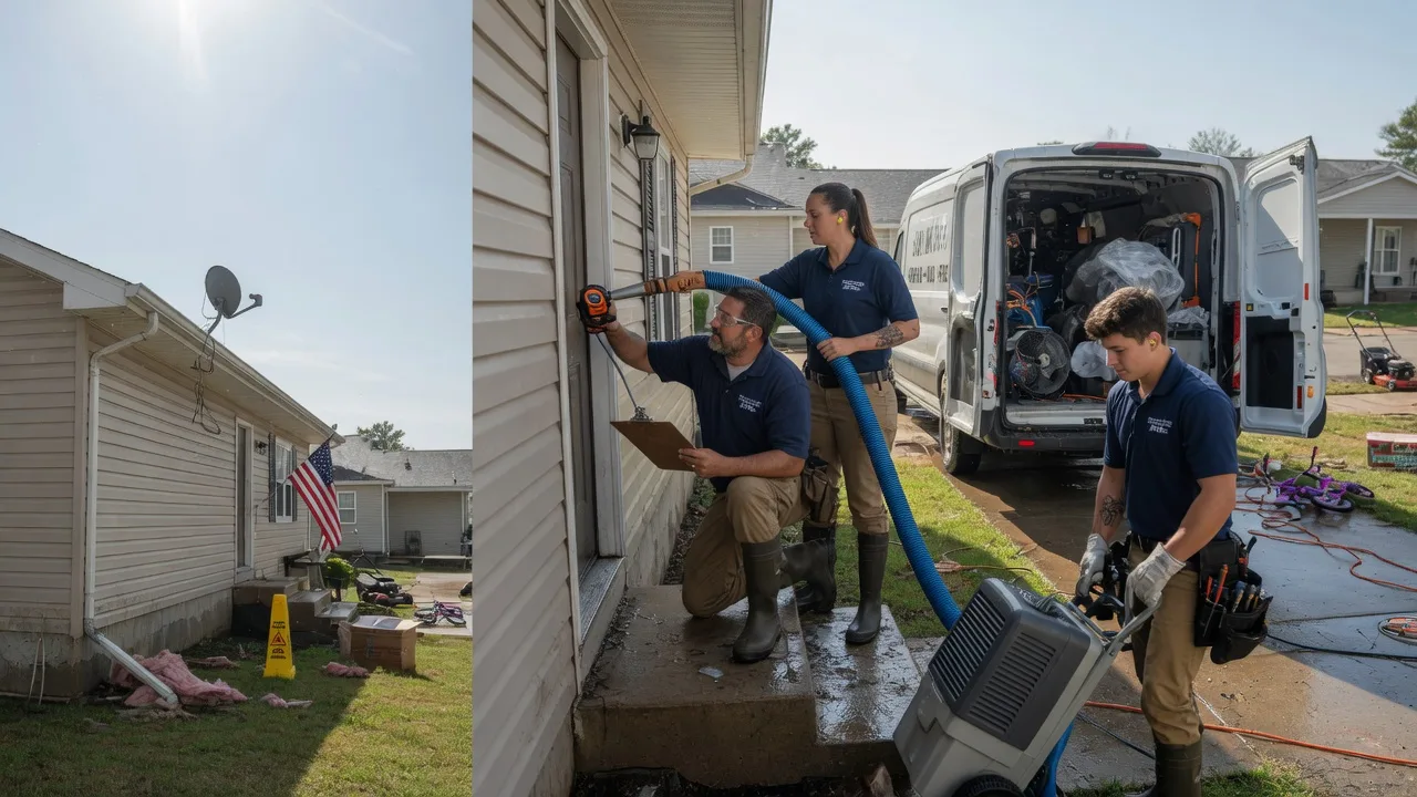 Ceiling Water Damage Restoration in Leola, AR near me